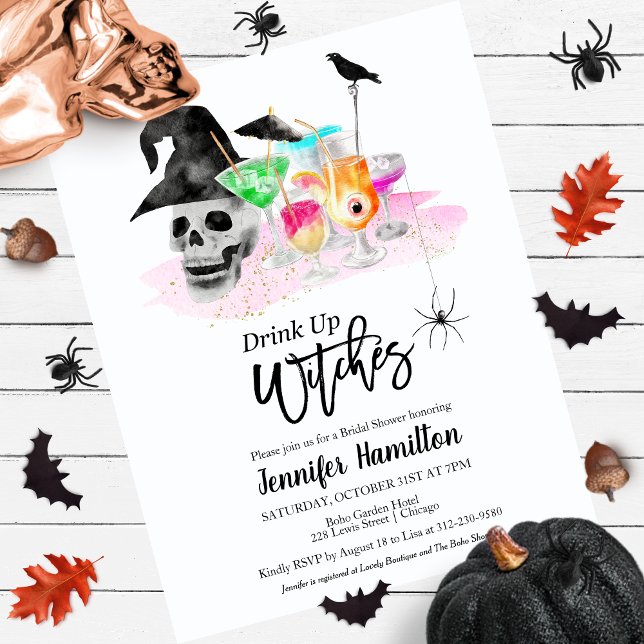 Lámina Bebe Whitches Bridal Shower Invitaciones presupues (Subido por el creador)