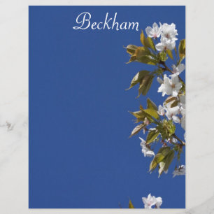 Lámina Beckham Blossom Letterhead