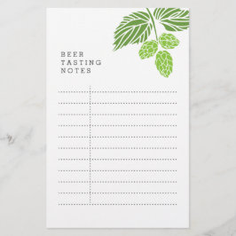 Lámina Beer Tasting Notes, fiesta, hops