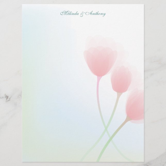 Lámina Belleza de primavera 8.5 x 11 papel (Anverso)