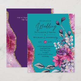 Lámina Bello PRESUPUESTO Boda de Agato Floral Verde azula