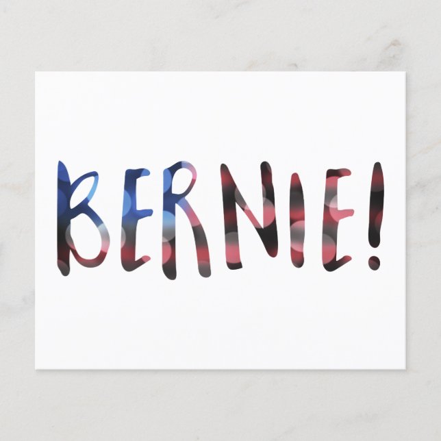 Lámina bernie bokeh (Anverso)