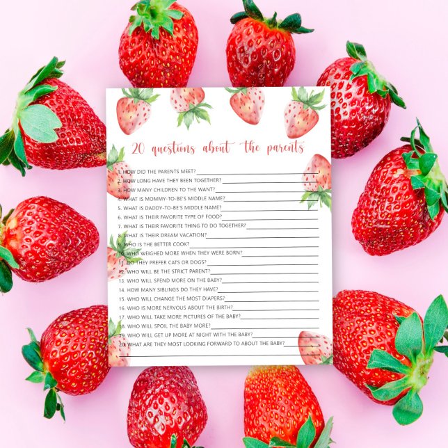Lámina Berries - juegos - 20 preguntas sobre los padres (Subido por el creador)
