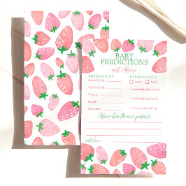 Lámina Berry Sweet Baby Shower Predictions & Advances