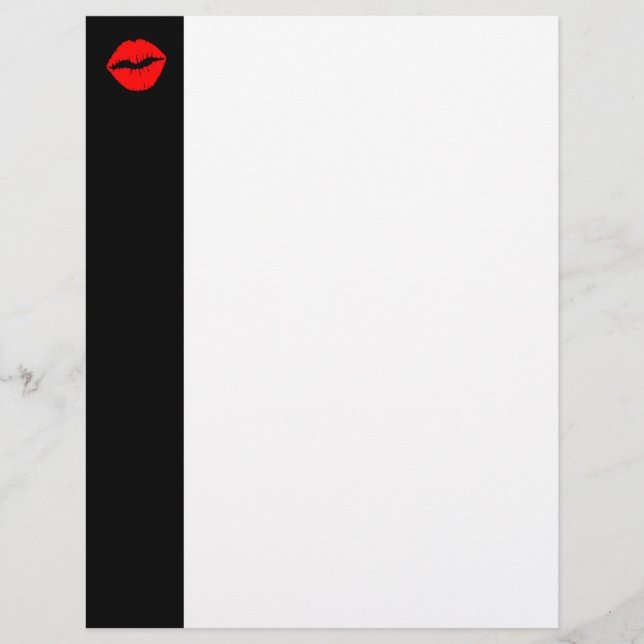 Lámina Beso Rojo (Anverso)