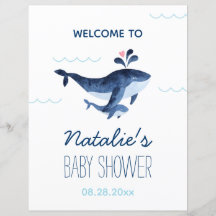 Bienvenida al Baby Shower de Ballenas Náuticas Baj