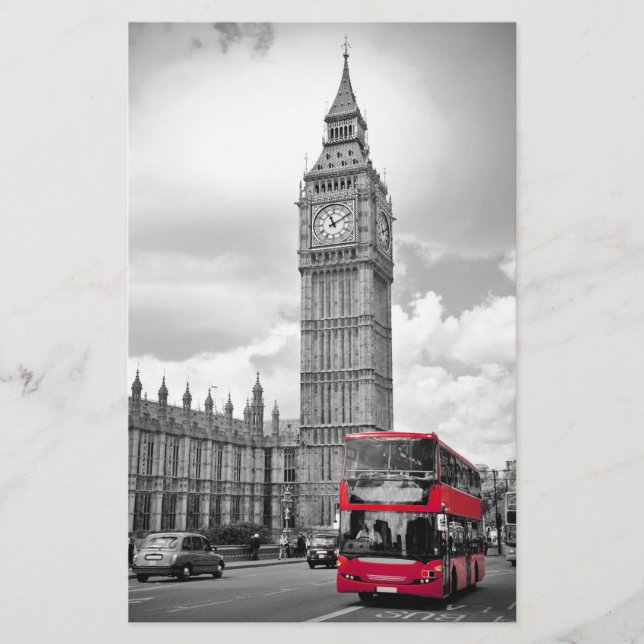 Lámina Big Ben London (Anverso)