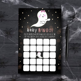 Lámina Bingo Baby Shower de Little Spirit Halloween
