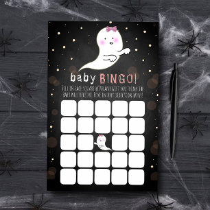 Lámina Bingo Baby Shower de Little Spirit Halloween