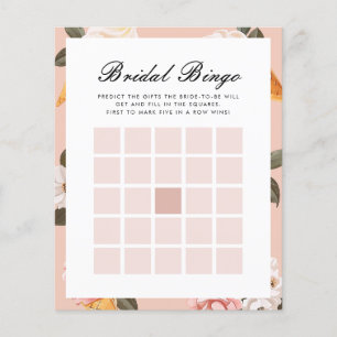 Lámina Bingo de novia Scoopup Bridal Shower Game