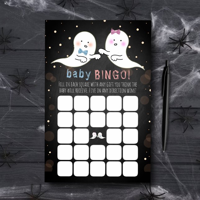 Lámina Bingo Fiesta de la revelación de género de la Hall (Subido por el creador)