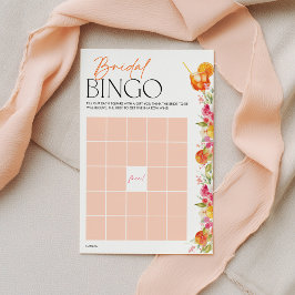 Lámina Bingo Nupcial Juegos de Despedida de Soltera Sprit