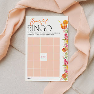 Lámina Bingo Nupcial Juegos de Despedida de Soltera Sprit
