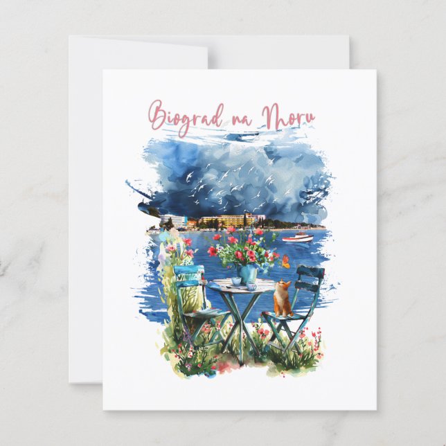 Lámina Biograd na moru 3 (Anverso)