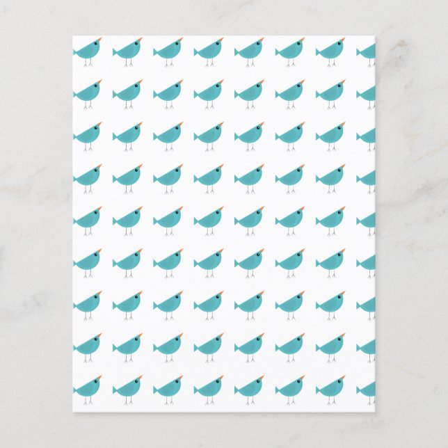 Lámina Birdy (Anverso)