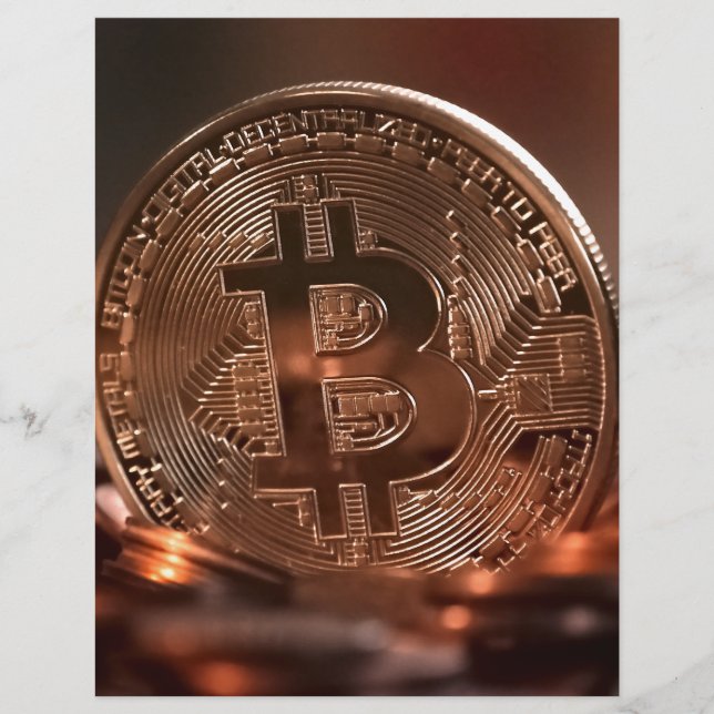 Lámina Bitcoin (Anverso)