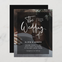 Lámina Black and White Overlay | Budget Photo Wedding
