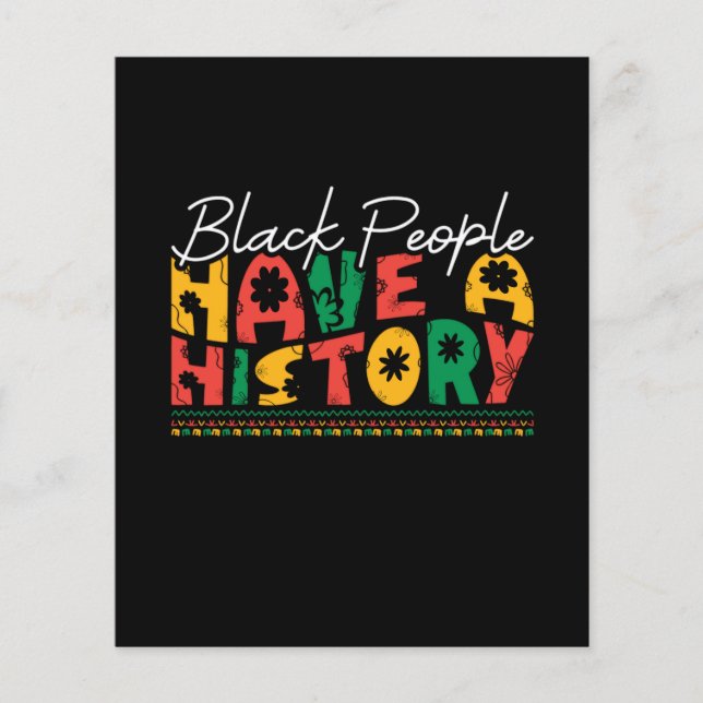 Lámina black_people_have_a_History_02 (Anverso)