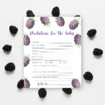 Blackberry - predicciones y consejos para bebés