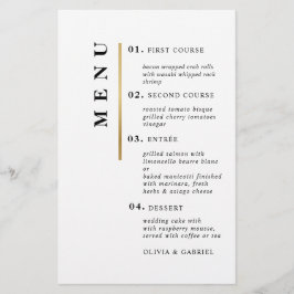 Lámina Blanco y negro. Boda de tipografía simple formal