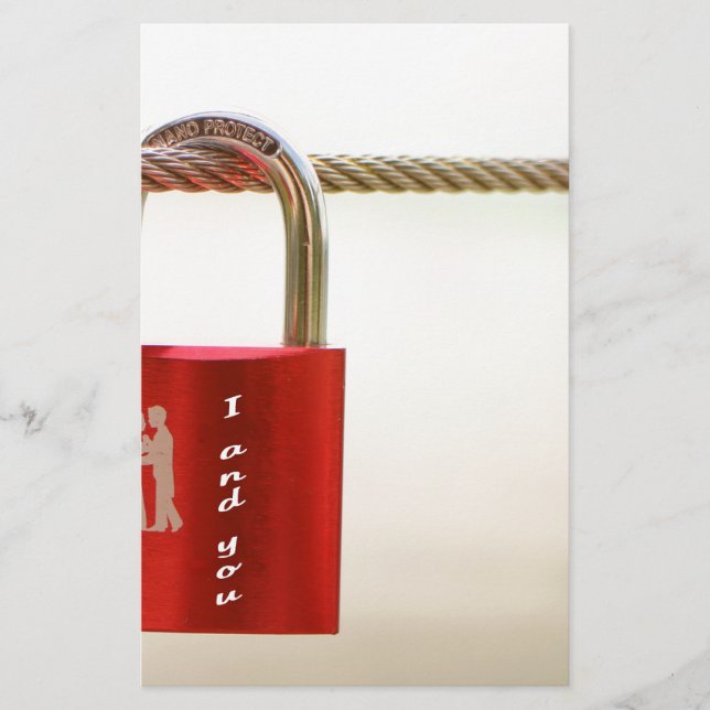 Lámina Bloqueo del amor (Anverso)