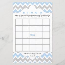 Lámina Blue BOY Bingo bolso bebé ducha DOS JUEGOS CONJUNT