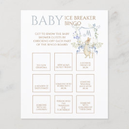 Lámina Blue Peter the Rabbit Baby Ice Breaker Bingo