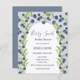 Lámina Blueberries Fruit Ducha de novia