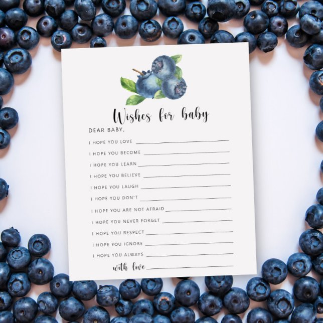 Lámina Blueberry - juego Fiesta | deseos de bebé (Subido por el creador)