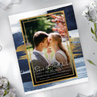 Boda abstracta Guardar las invitaciones de fecha |