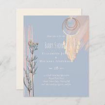 BODA BOHO Dusty Blue Peach Dream Catcher