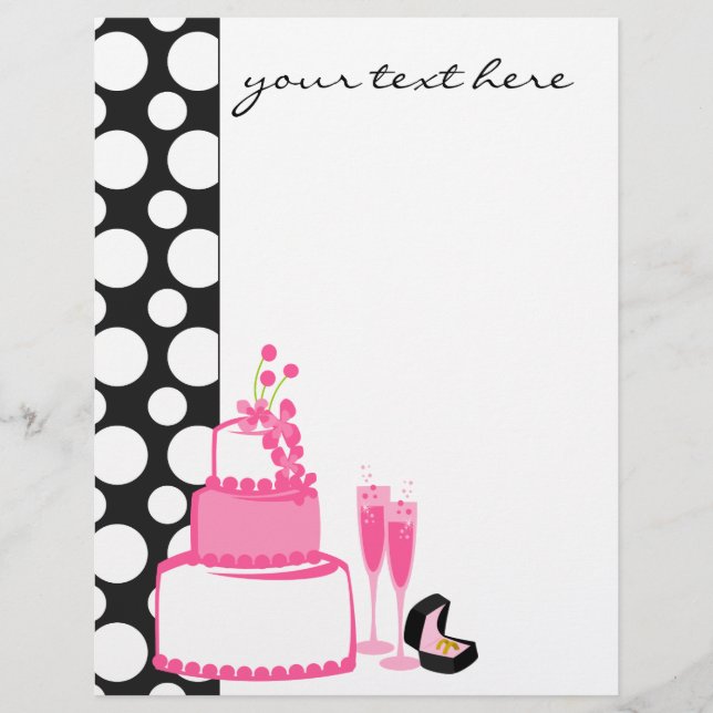 Lámina Boda Cake Delight (Anverso)
