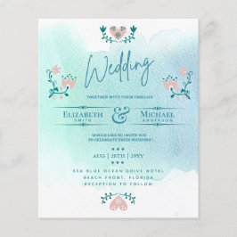 Lámina Boda con el presupuesto de LeahG Invitan al arte p