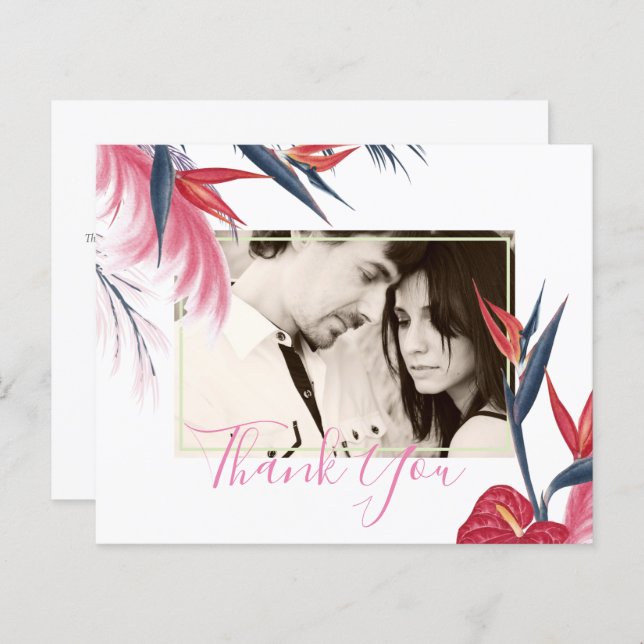 Lámina Boda de Berry de la Marina Tropical Pampas (Anverso / Reverso)