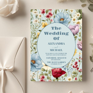 Lámina Boda de Budget Whimsical Wildflower Meadow