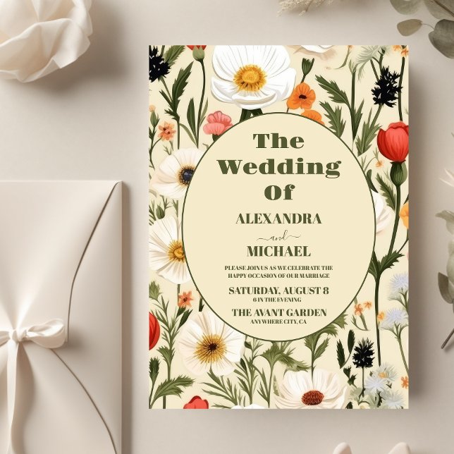 Lámina Boda de Budget Whimsical Wildflower Meadow (Subido por el creador)