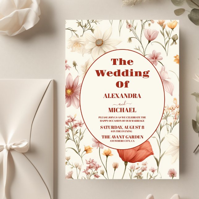 Lámina Boda de Budget Whimsical Wildflower Meadow (Subido por el creador)