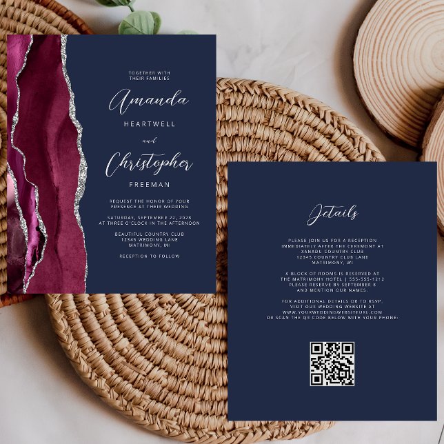 Lámina Boda de código QR de la Marina del Ejército de Pla (Subido por el creador)