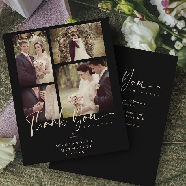 Lámina Boda de Collage de trendy negro de presupuesto 4 f (Subido por el creador)