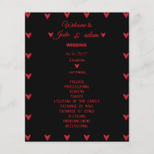 boda de corazones pequeños