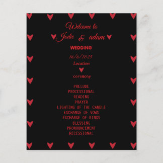 Lámina boda de corazones pequeños