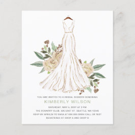 Lámina Boda de Costa de Marfil de Presupuesto Vestido Duc