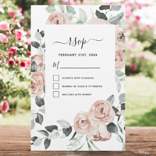 Lámina Boda de ecología floral de eucalipto de presupuest