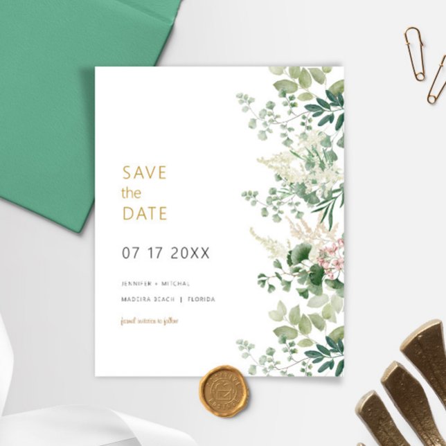 Lámina Boda de ecología forestal de presupuesto Guardar l (Subido por el creador)
