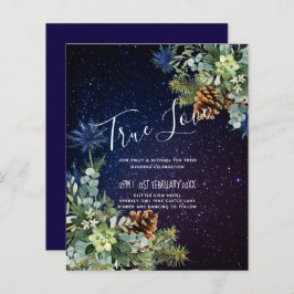 Lámina BODA de Eucalyptus Pine Cones de Invierno PRESUPUE