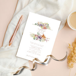 Lámina Boda de Flor Floral de Boho de verano LeahG Spring