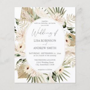 Lámina Boda de Flores Grasas del Presupuesto de LG Text B