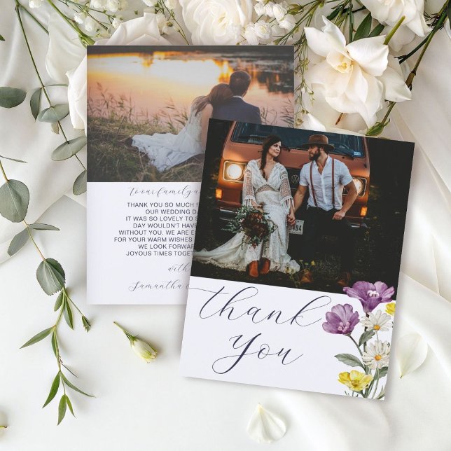 Lámina Boda de flores silvestres de presupuesto Gracias (Subido por el creador)