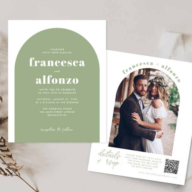 Lámina Boda de fotografía retro del código QR del código  (Subido por el creador)