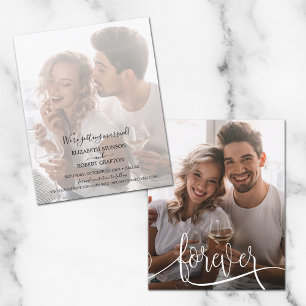 Lámina Boda de fotos con guión de presupuesto para siempr